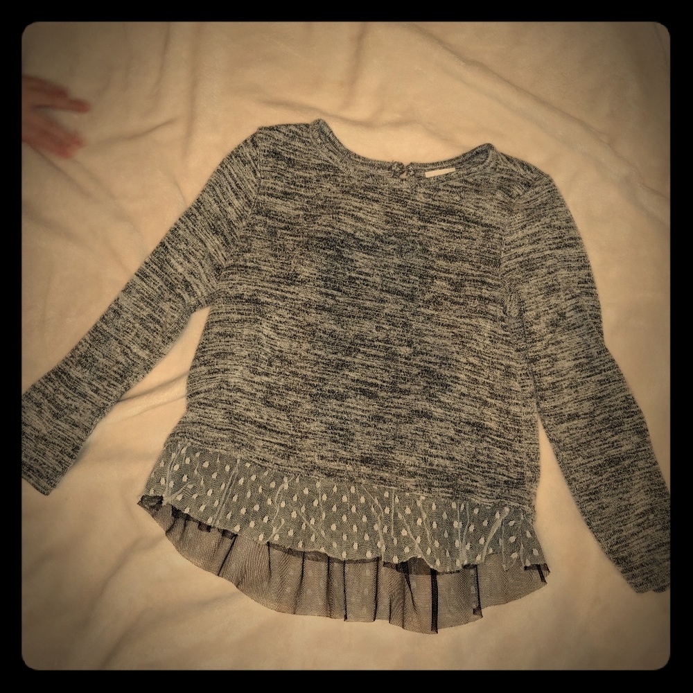 Gray sweater